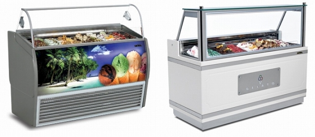ディッピングケース 冷凍 アイスクリーム ショーケース